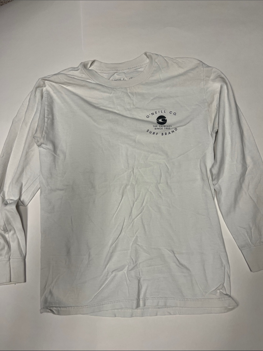 O'Neill White Long-Sleeve Surf Logo T-Shirt